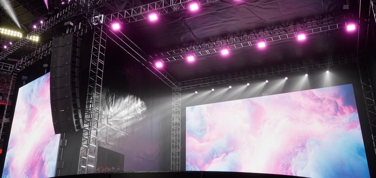 State Farm Stadium - Section Floor C Seat View