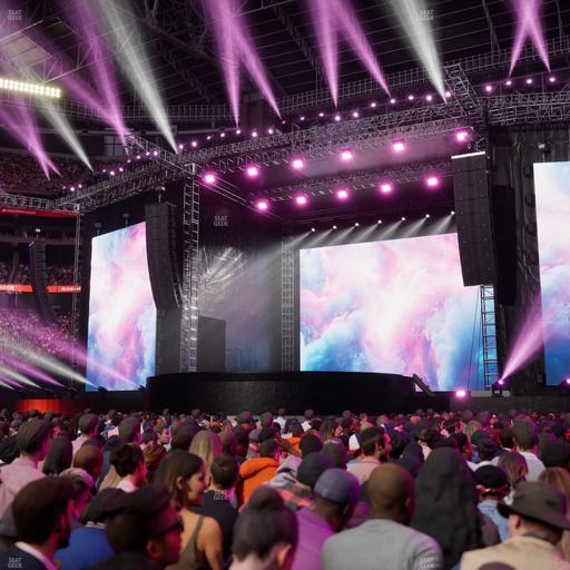 State Farm Stadium - Section Floor D Seat View