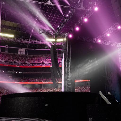 State Farm Stadium - Section Floor D Seat View