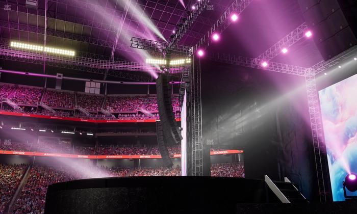 State Farm Stadium - Section Floor D Seat View