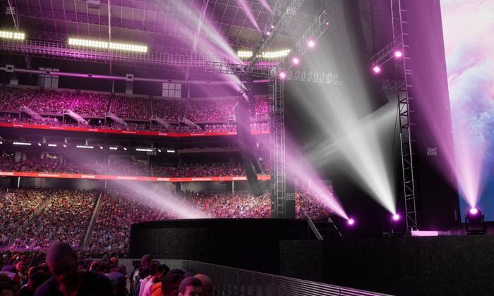 State Farm Stadium - Section Floor E Seat View