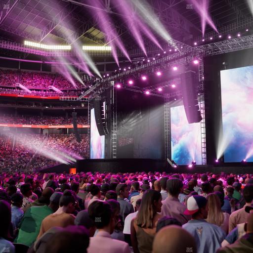 State Farm Stadium - Section Floor E Seat View
