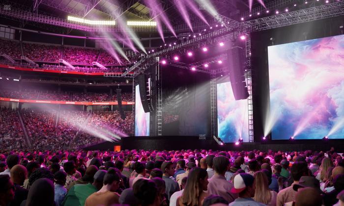 State Farm Stadium - Section Floor E Seat View