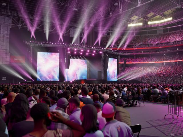 State Farm Stadium - Section Floor F Seat View