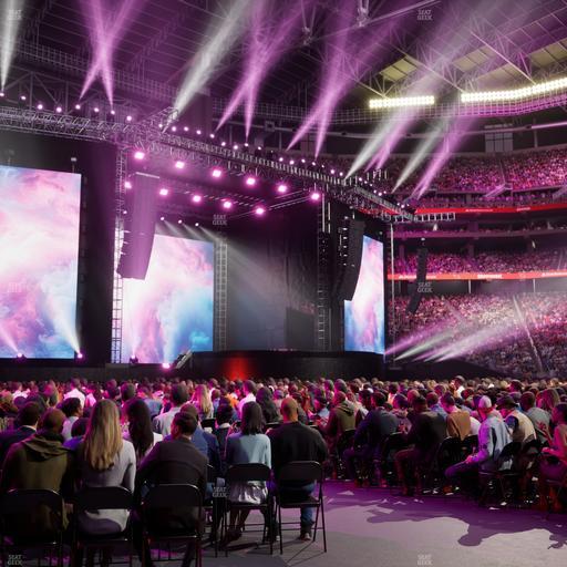 State Farm Stadium - Section Floor F Seat View