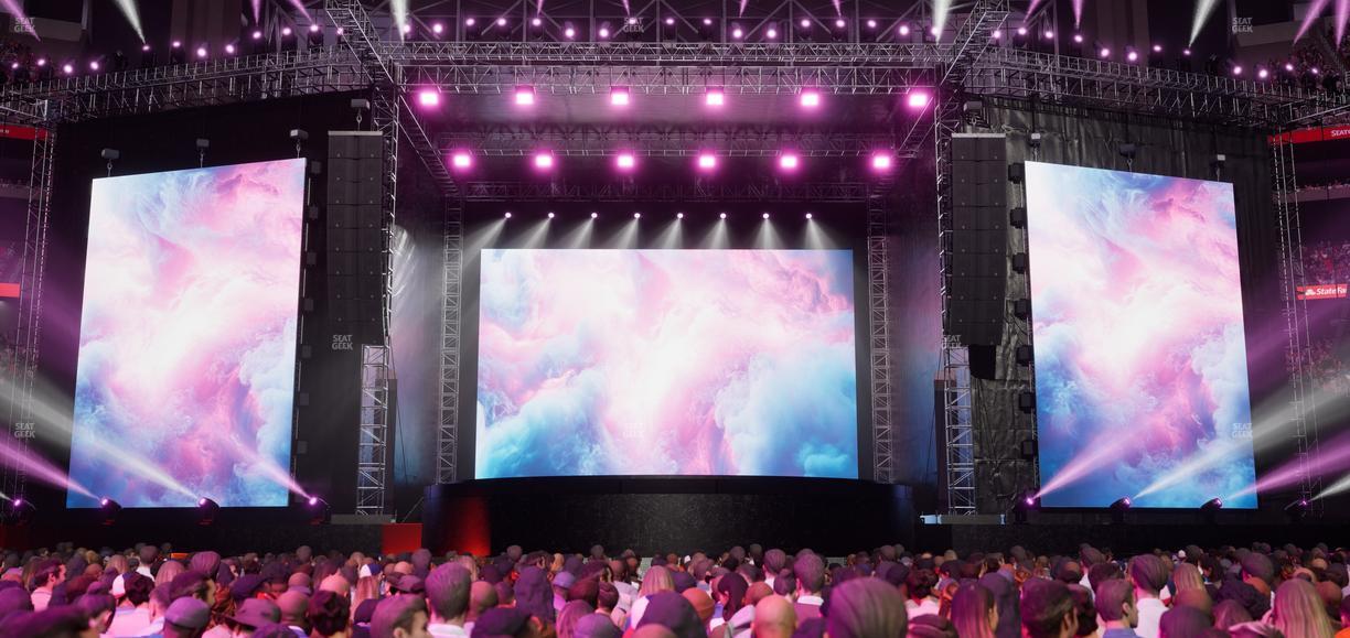 State Farm Stadium - Section Floor H Seat View