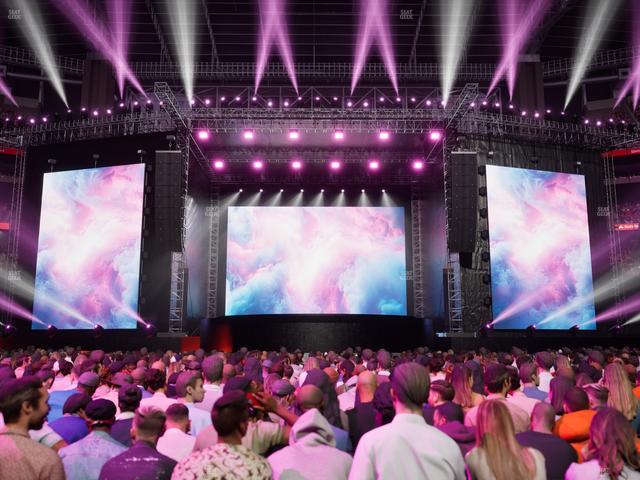 State Farm Stadium - Section Floor H Seat View