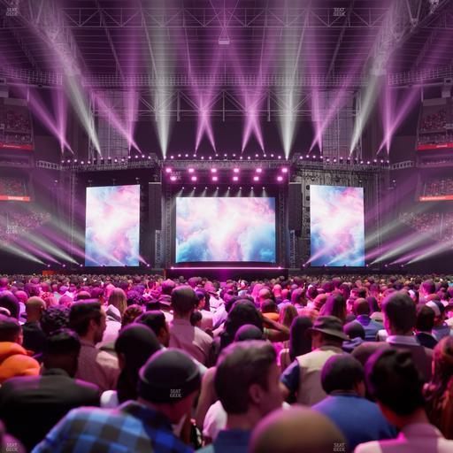 State Farm Stadium - Section Floor H Seat View