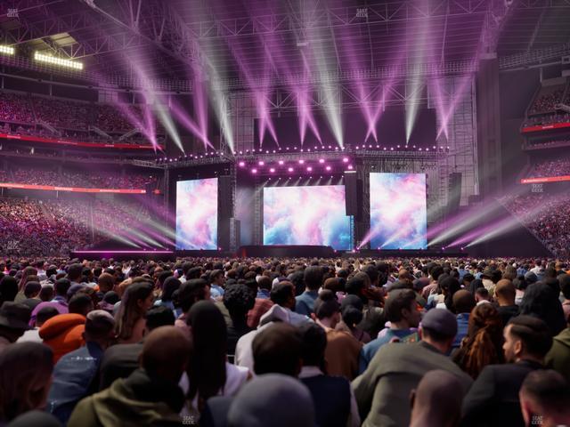 State Farm Stadium - Section Floor J Seat View