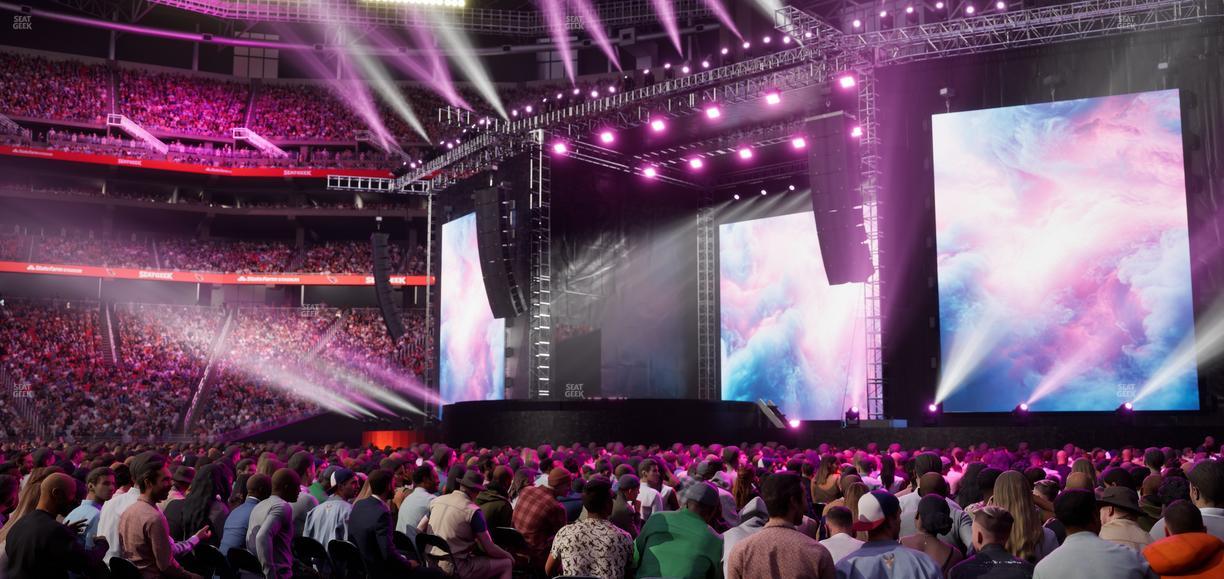 State Farm Stadium - Section Floor K Seat View