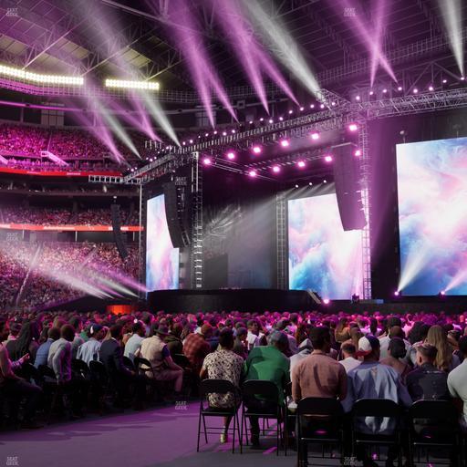 State Farm Stadium - Section Floor K Seat View