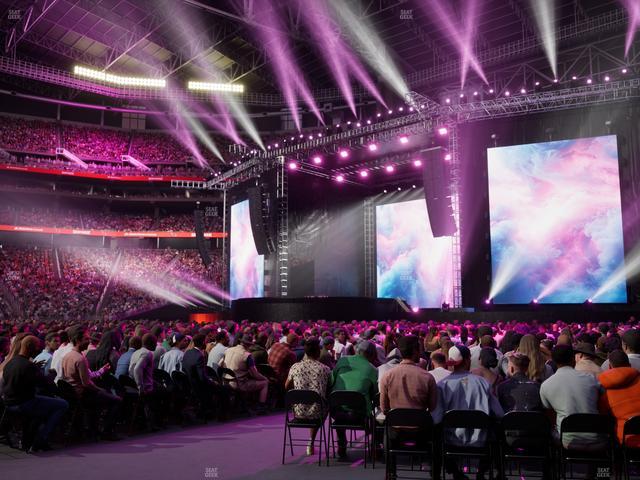 State Farm Stadium - Section Floor K Seat View