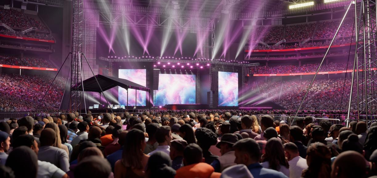 State Farm Stadium - Section Floor L Seat View