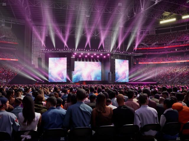 State Farm Stadium - Section Floor L Seat View