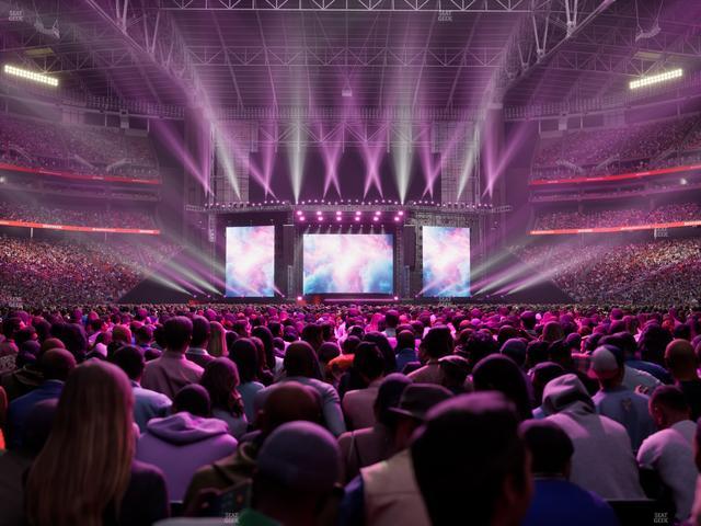 State Farm Stadium - Section Floor M Ada Seat View