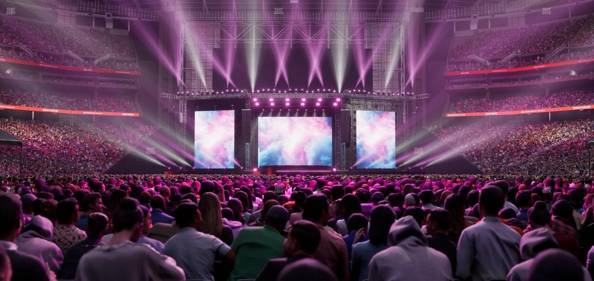 State Farm Stadium - Section Floor M Ada Seat View