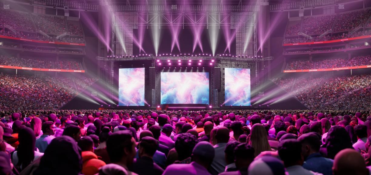 State Farm Stadium - Section Floor M Seat View