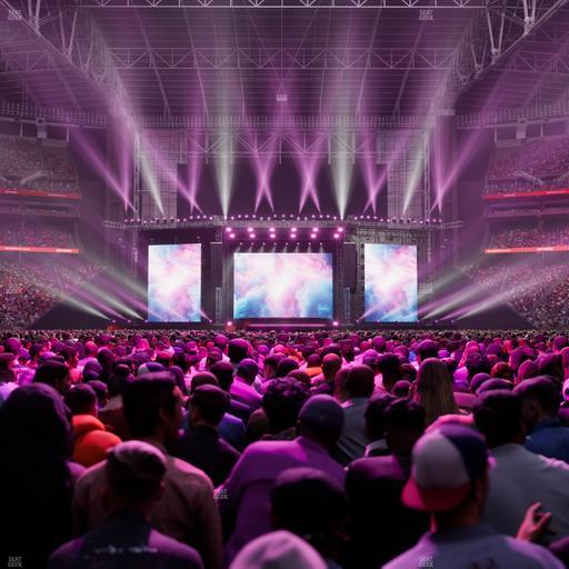 State Farm Stadium - Section Floor M Seat View