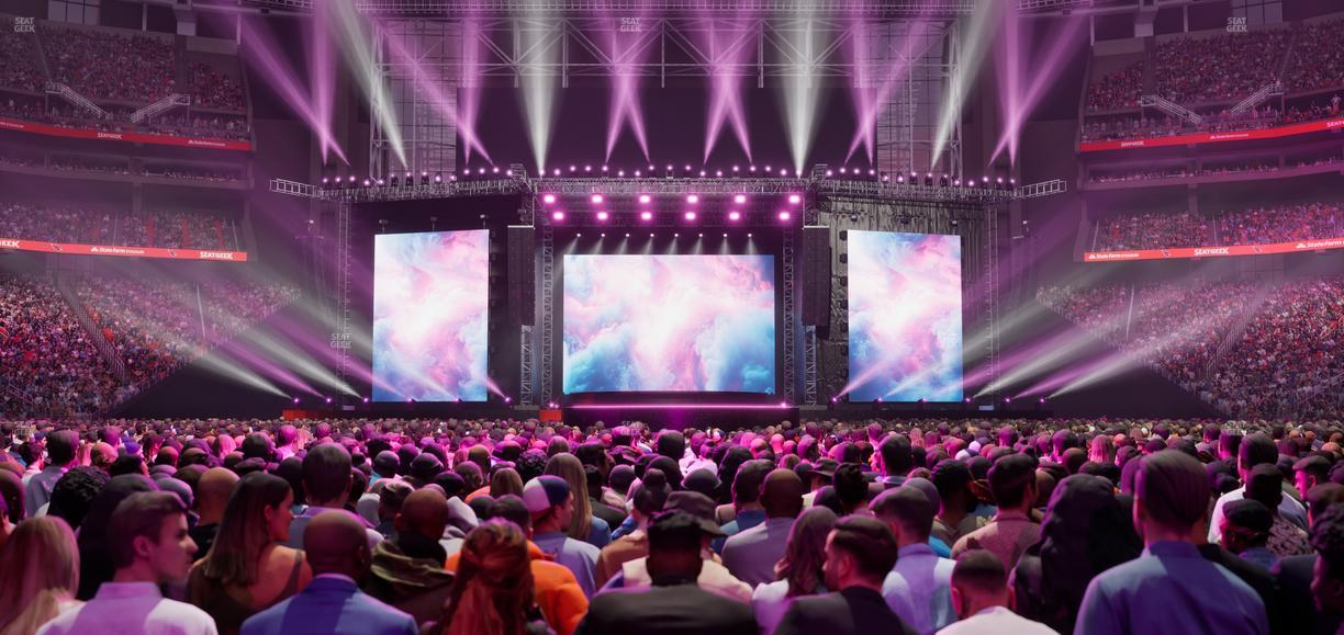 State Farm Stadium - Section Floor M Seat View