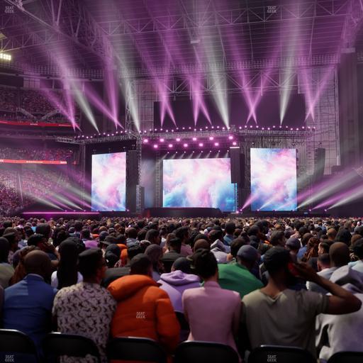State Farm Stadium - Section Floor N Seat View