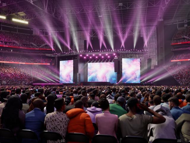 State Farm Stadium - Section Floor N Seat View