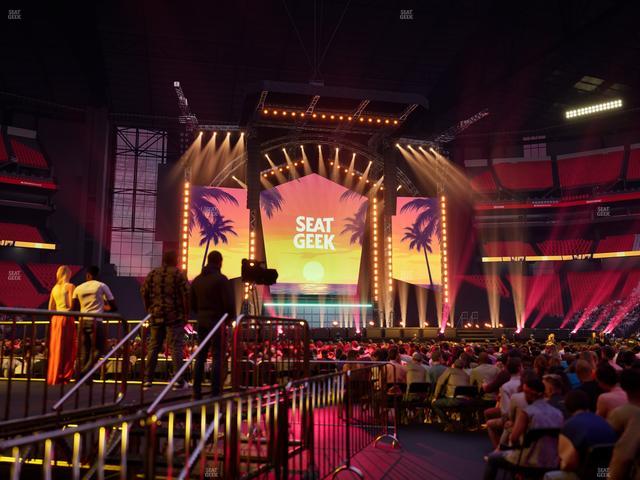 State Farm Stadium - Section Floor N Seat View