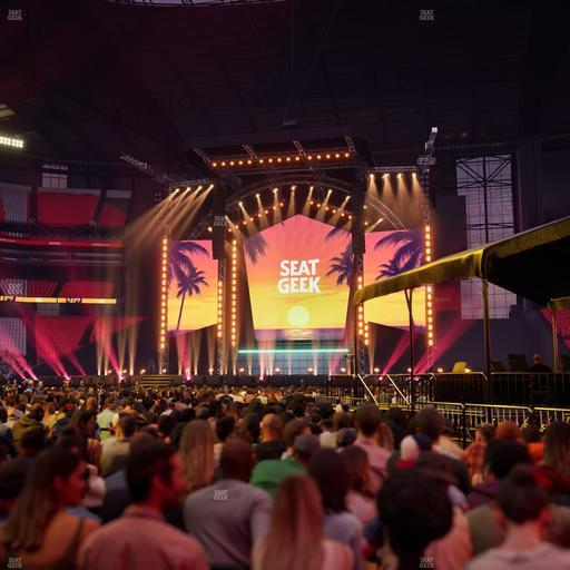 State Farm Stadium - Section Floor P Seat View
