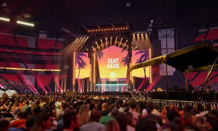 State Farm Stadium - Section Floor P Seat View
