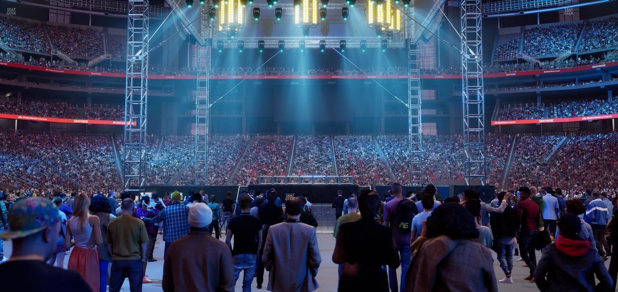 State Farm Stadium - Section Ga Floor Seat View