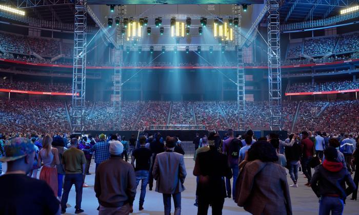 State Farm Stadium - Section Ga Floor Seat View