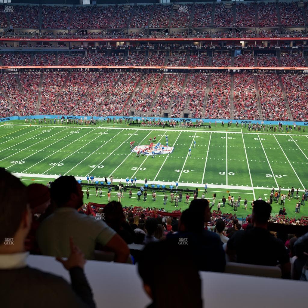 State Farm Stadium - Section Loft 210 A Seat View