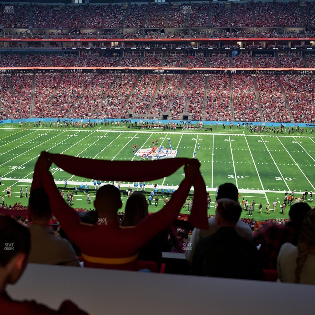 State Farm Stadium - Section Loft 210 B Seat View