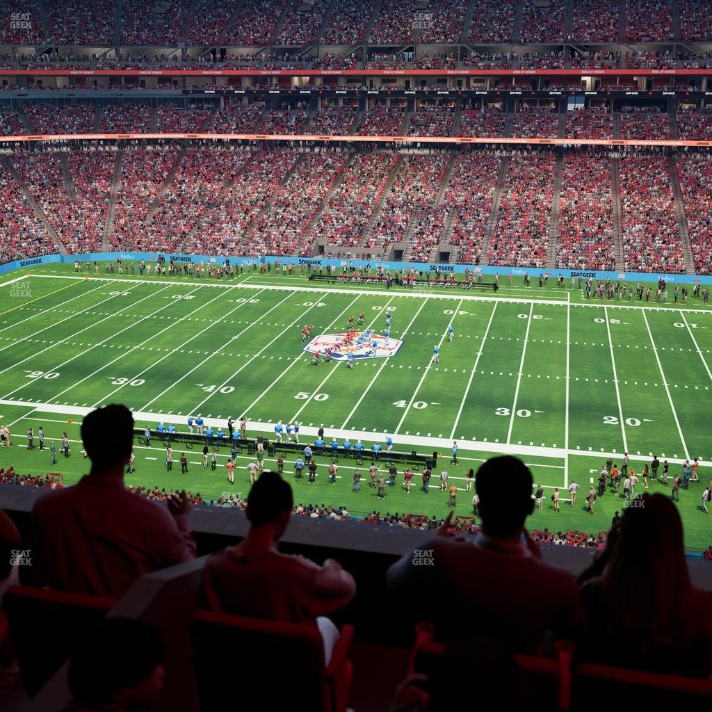 State Farm Stadium - Section Loft 304 Seat View