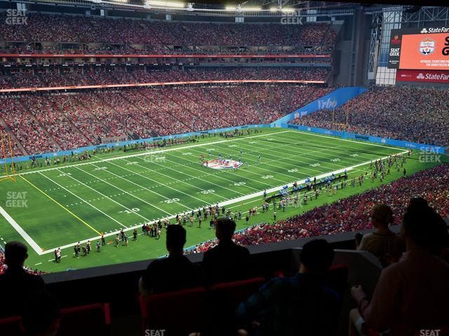 State Farm Stadium - Section Loft 317 Seat View