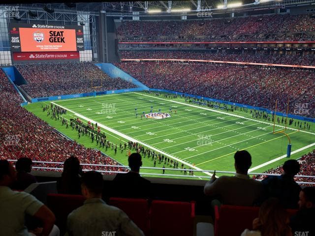 State Farm Stadium - Section Loft 334 Seat View