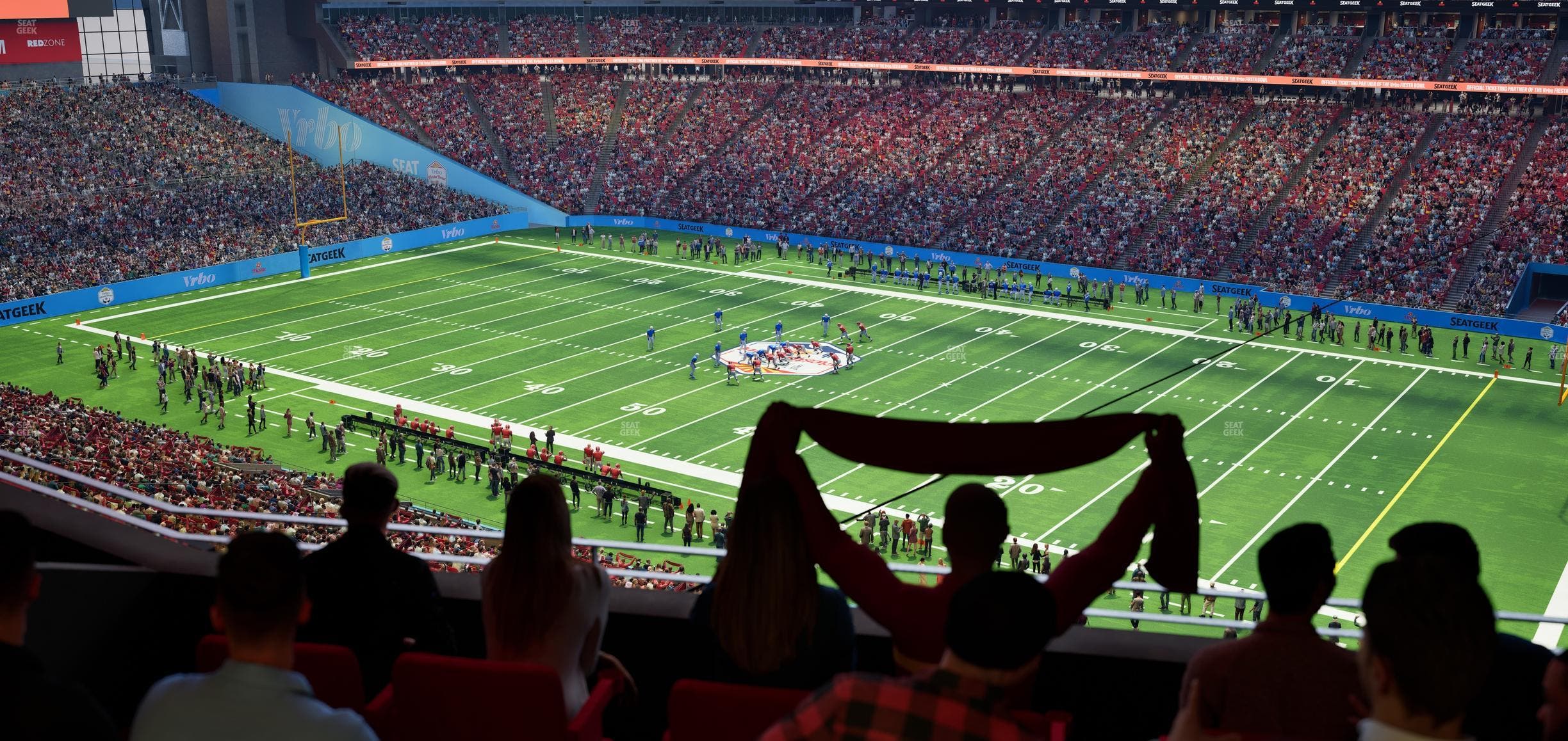 State Farm Stadium - Section Loft 340 Seat View