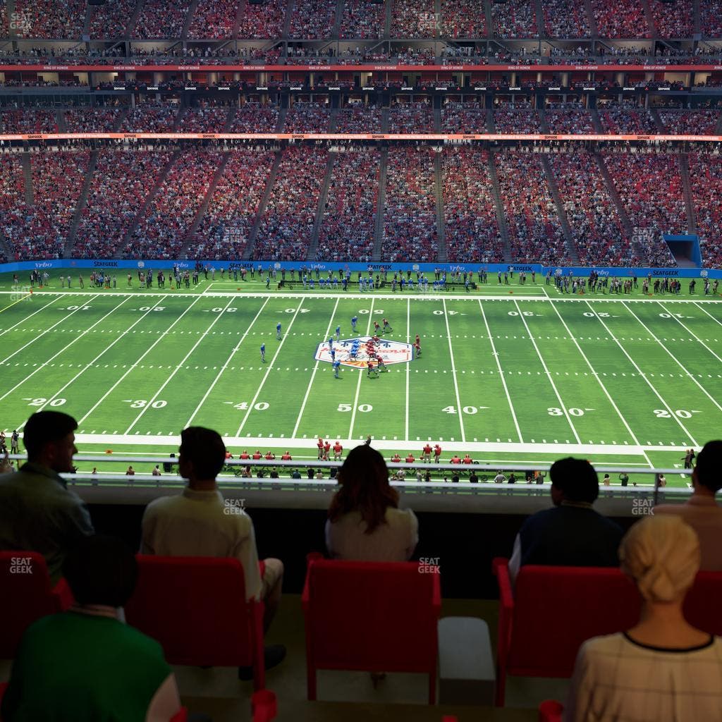 State Farm Stadium - Section Loft 349 Seat View