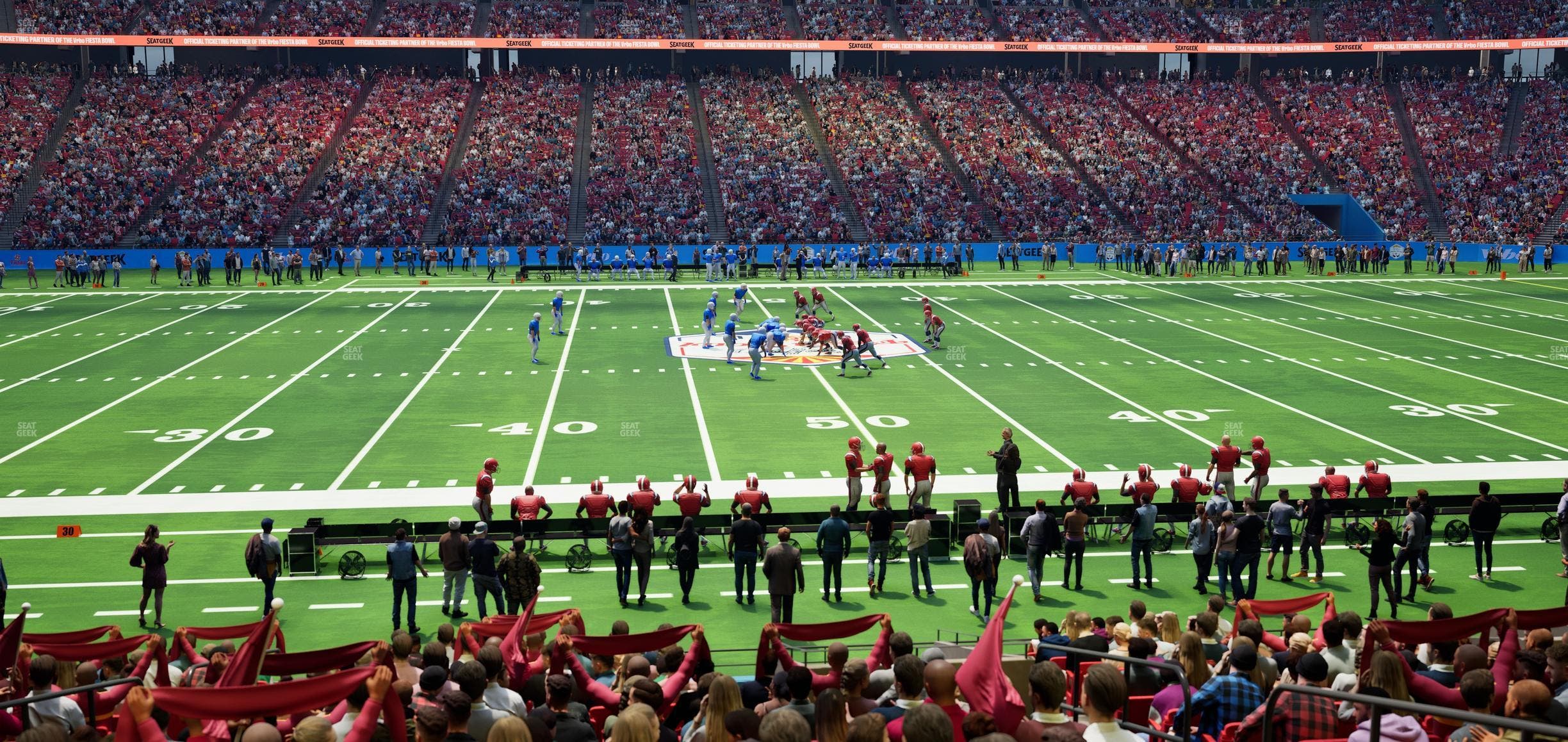 State Farm Stadium - Section Lower East Vip C Seat View