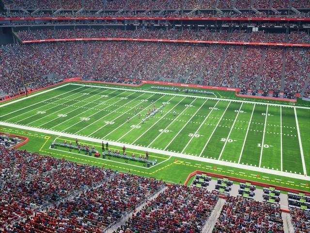 Official view from Section Ring Of Honor 409 at State Farm Stadium