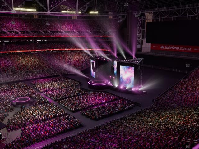 State Farm Stadium - Section Ring Of Honor 414 Seat View