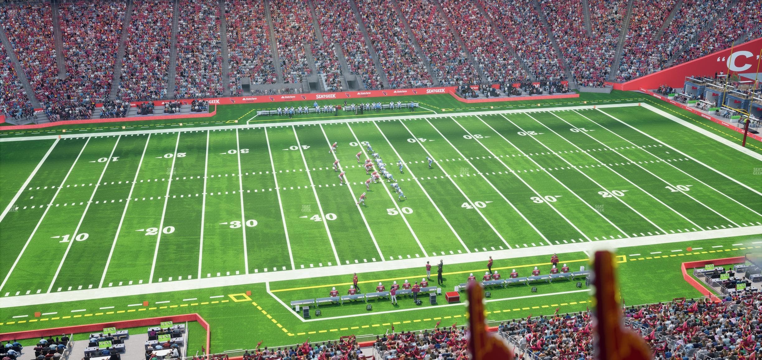 State Farm Stadium - Section Ring Of Honor 414 Seat View