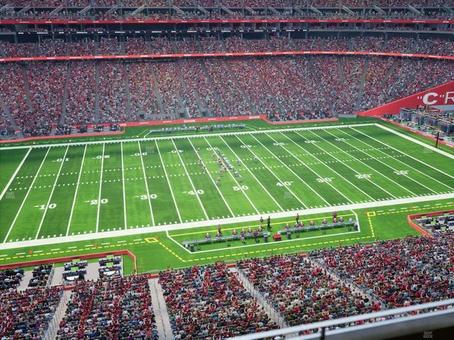 Official view from Section Ring Of Honor 415 at State Farm Stadium