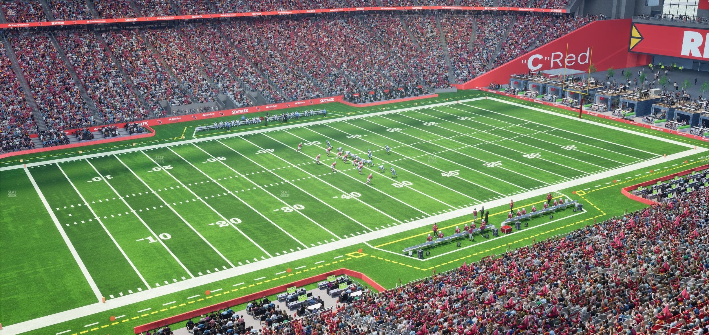State Farm Stadium - Section Ring Of Honor 418 Seat View