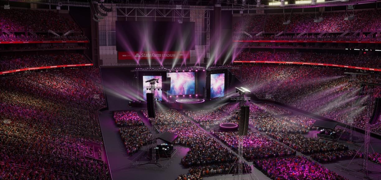 State Farm Stadium - Section Ring Of Honor 432 Seat View