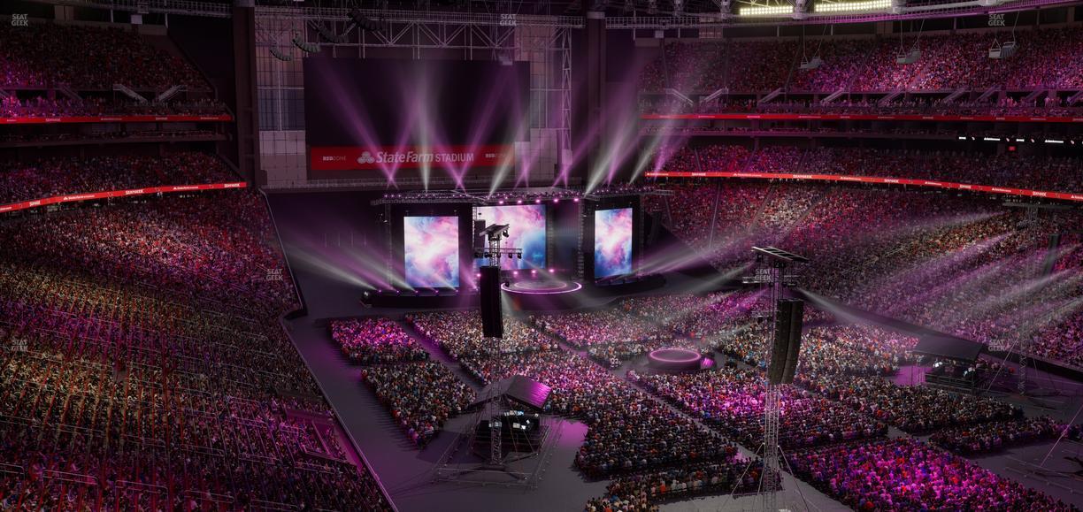 State Farm Stadium - Section Ring Of Honor 433 Seat View