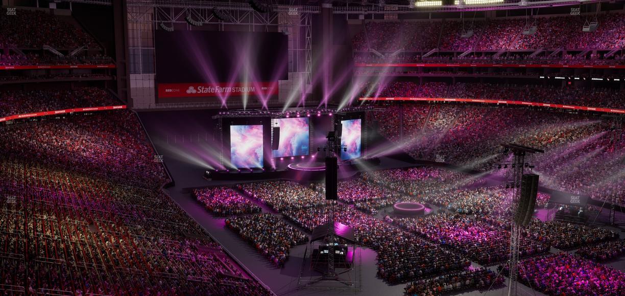 State Farm Stadium - Section Ring Of Honor 434 Seat View