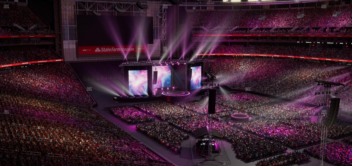 State Farm Stadium - Section Ring Of Honor 435 Seat View