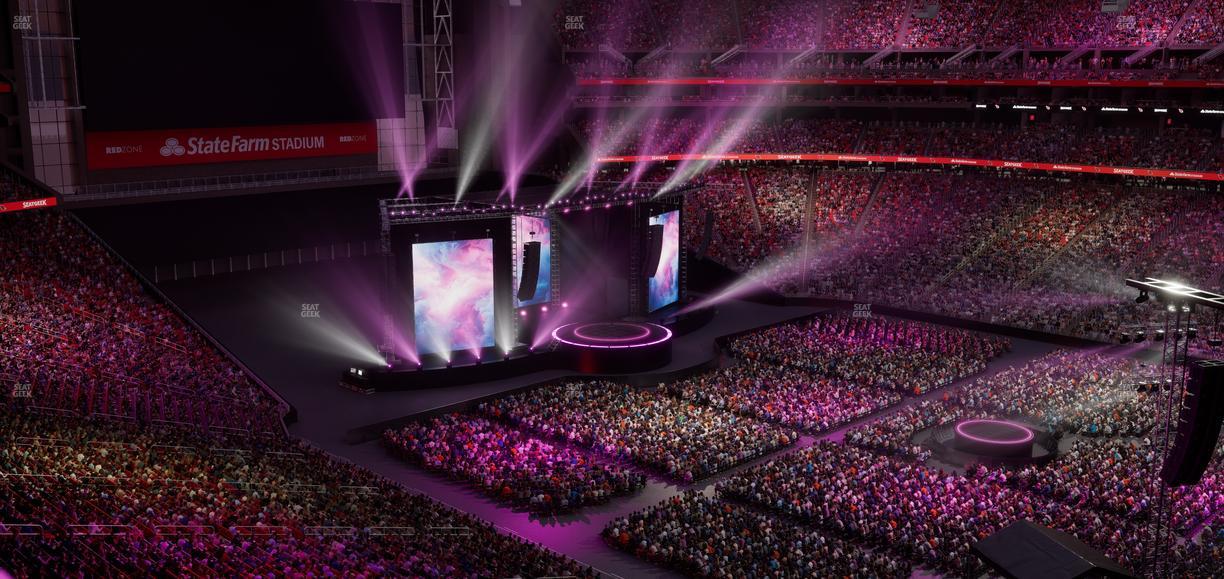 State Farm Stadium - Section Ring Of Honor 440 Seat View