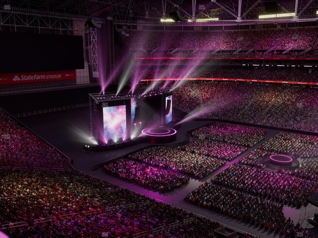 State Farm Stadium - Section Ring Of Honor 442 Seat View