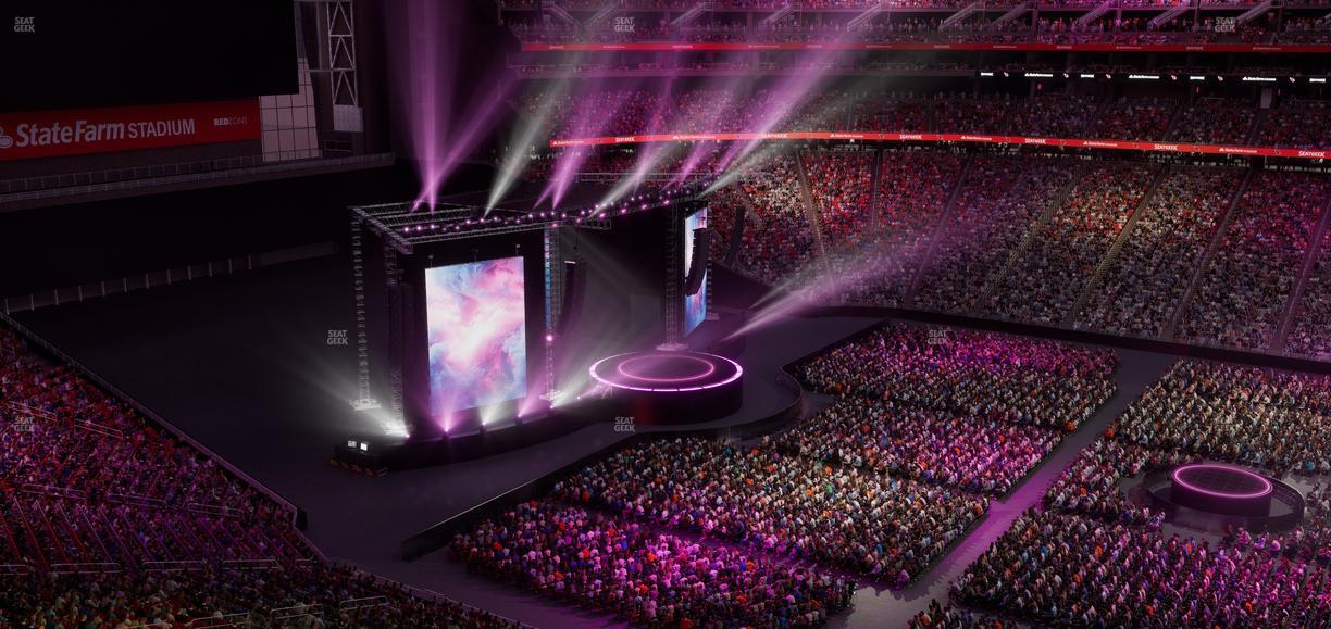 State Farm Stadium - Section Ring Of Honor 443 Seat View